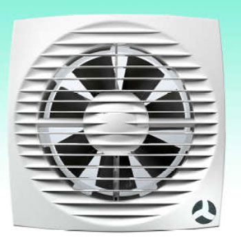More about the Airflow Aura-eco 150B, 150mm Low profile axial fan for wall or ceiling mounting