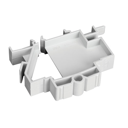 Hager Invicta 3 Type B Distribution Boards - The Single Pole Blank; Our new single pole blank design is easy to fit to both three phase boards and on a full DIN rail (single phase and DIN rail extension boxes).