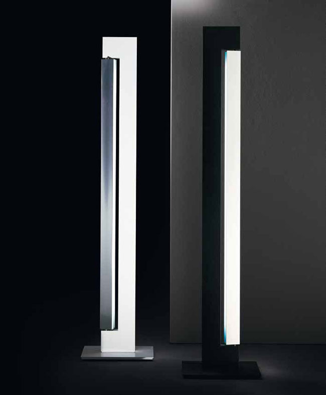 Nemo ARA MK3 Floor Standing Lamp in Pearl white, Designer Floor Light(design: Ilaria Marelli) - more specifically, the lamp on the left hand side