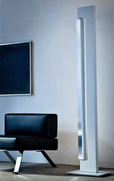 Nemo ARA MK3 Floor Standing Lamp in Pearl white, Designer Floor Light(design: Ilaria Marelli)