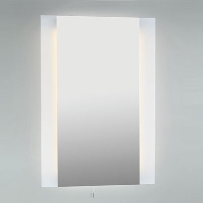 You can also choose from the mirrors with integrated horizontal or vertical lighting (see the AX0548 Fuji Mirror Light and Shaver Mirror for Bathrooms). 