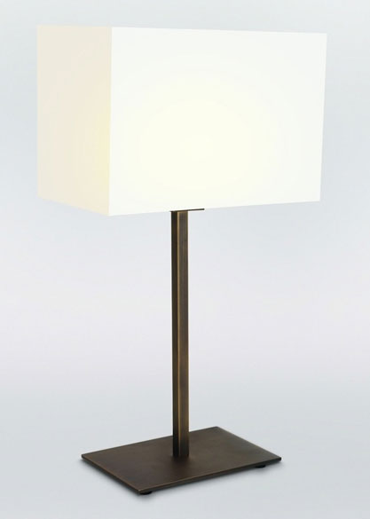 Park Lane Table Lights, pictures of the AX4504 interior table lamps from Astro Lighting