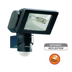 The Steinel HS150 range of Halogen Floodlights with a PIR sensor (PIR Floodlights)