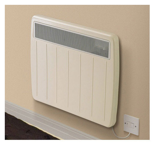 Slim panel heater with timer and thermostat, the Dimplex PLX750TI 0.75kW heater