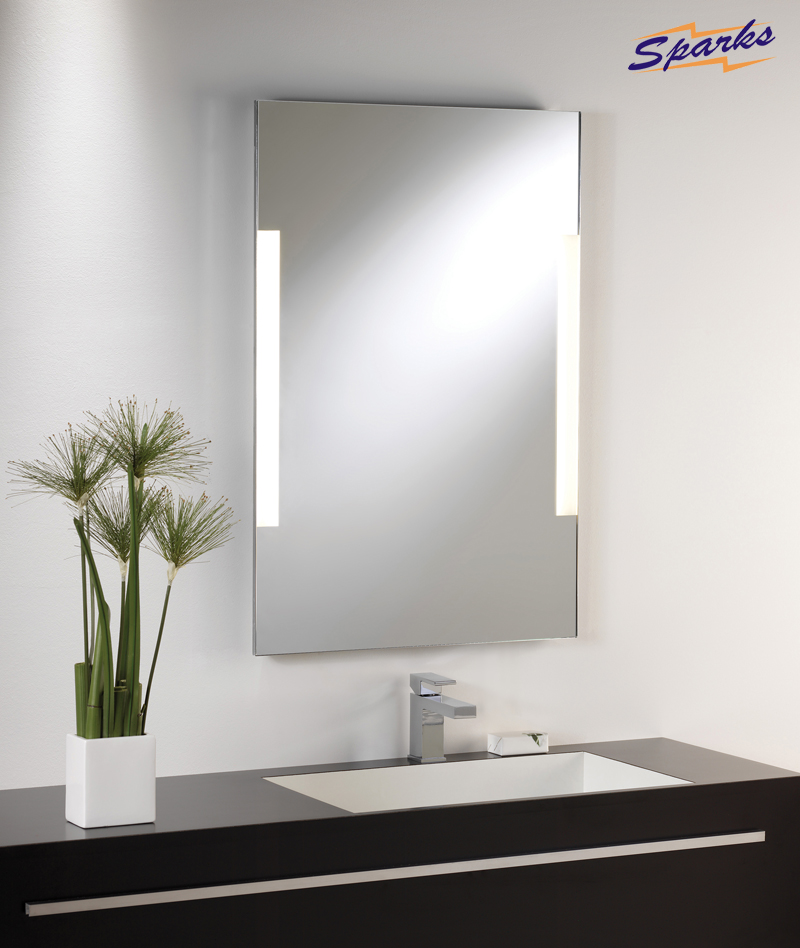 Imola 0406 Bathroom Mirror Light from Astro. The Astro Lighting Imola bathroom light is a a switched wall mounted fitting coming with the mirror in the middle and two fluorescent strip lights on the side. Excellent bathroom mirror light from Astro.