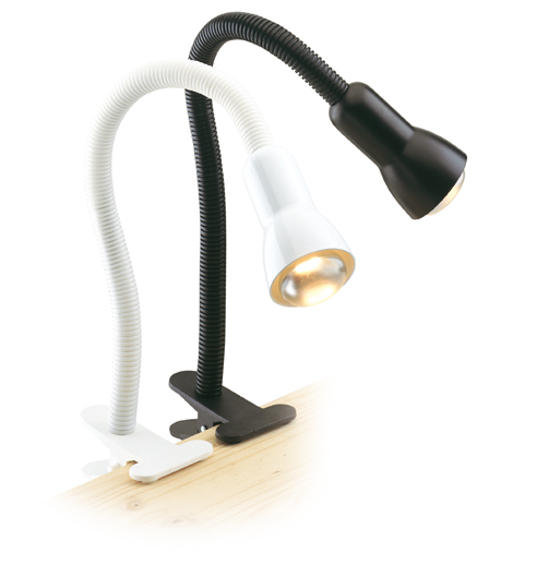 Micro Flexi Clip-On Desk/Table Light