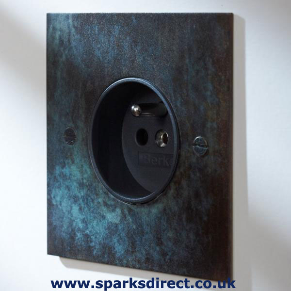 Forbes and Lomax Verdigris Single French Socket