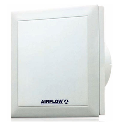 Why are the Timer Fans Better? In the picture: an Airflow Quietair 100 with a humidistat sensor