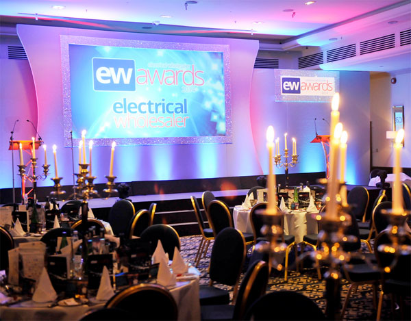 An awesome setting for the 2014 Electrical Wholesaler Awards, where Sparks was honored with, Highly Commended Electrical Wholesaler Website