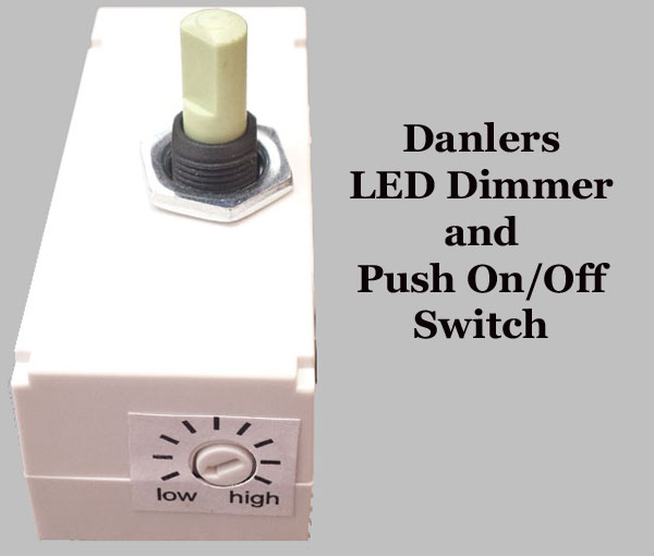 Danlers offers a few LED dimmers and LED dimmer units such as DPDLED