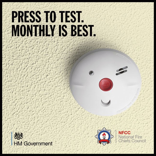 Test-it Tuesday: Check your Smoke Alarms and Carbon Monoxide Alarms today!