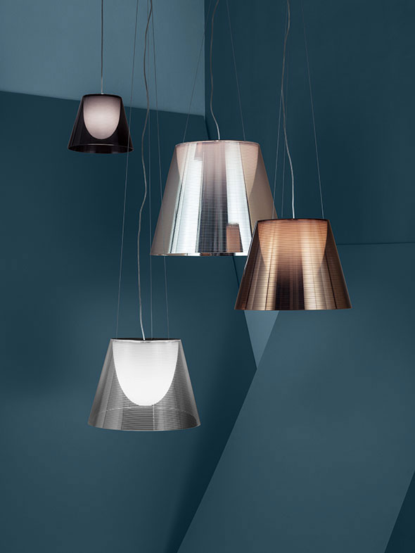 Philippe Starck and his illustrious history with Flos lighting - The Flos K S3 Pendant