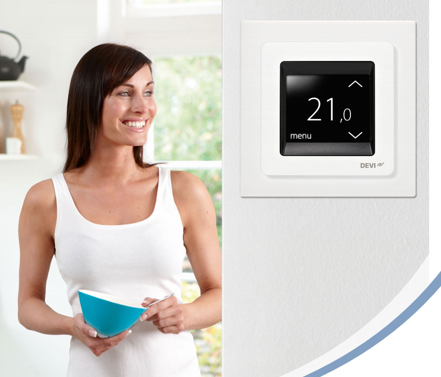 Who would use a smart thermostat? See DEVIreg smart thermostats - working with all the heating elements, ideal for domestic or office use. 