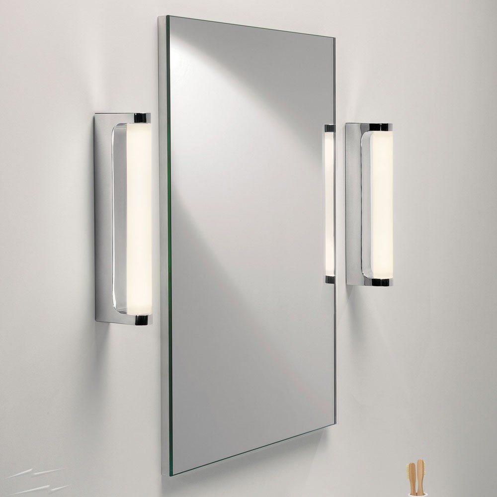 Electrical safety in the bathroom - see the Astro Lighting Avola bathroom wall light, safe to use in the bathroom.