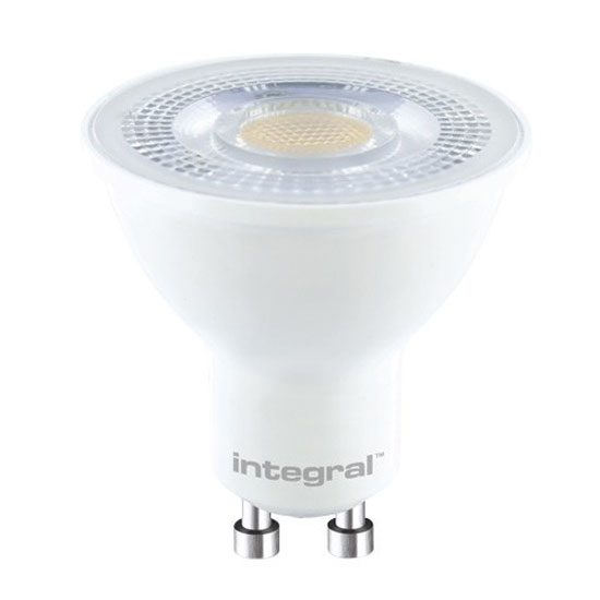 5.7W 2700K Warm White 500lm GU10 Classic PAR16 Non-Dimmable LED Lamp, Integral LED ILGU10NC070