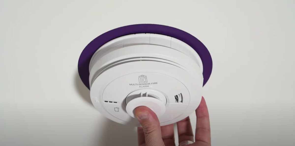 How do I test my Fire Alarm? Step 2. Press and hold the TEST button