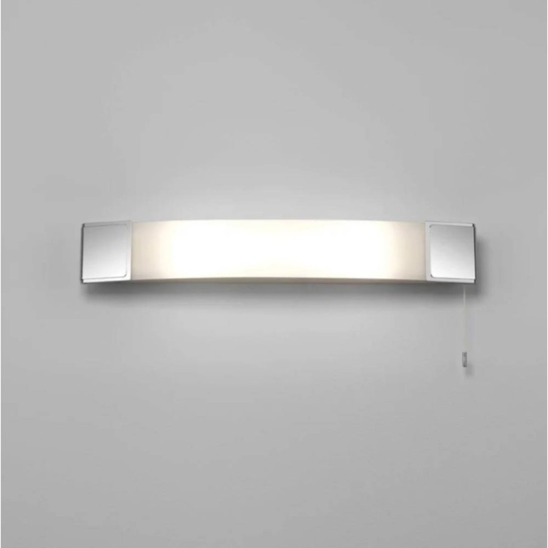 Anja Shaver Light in Polished Chrome with Pull Cord Switch - Pay Less for your High Quality Bathroom Wall Lights at Sparks