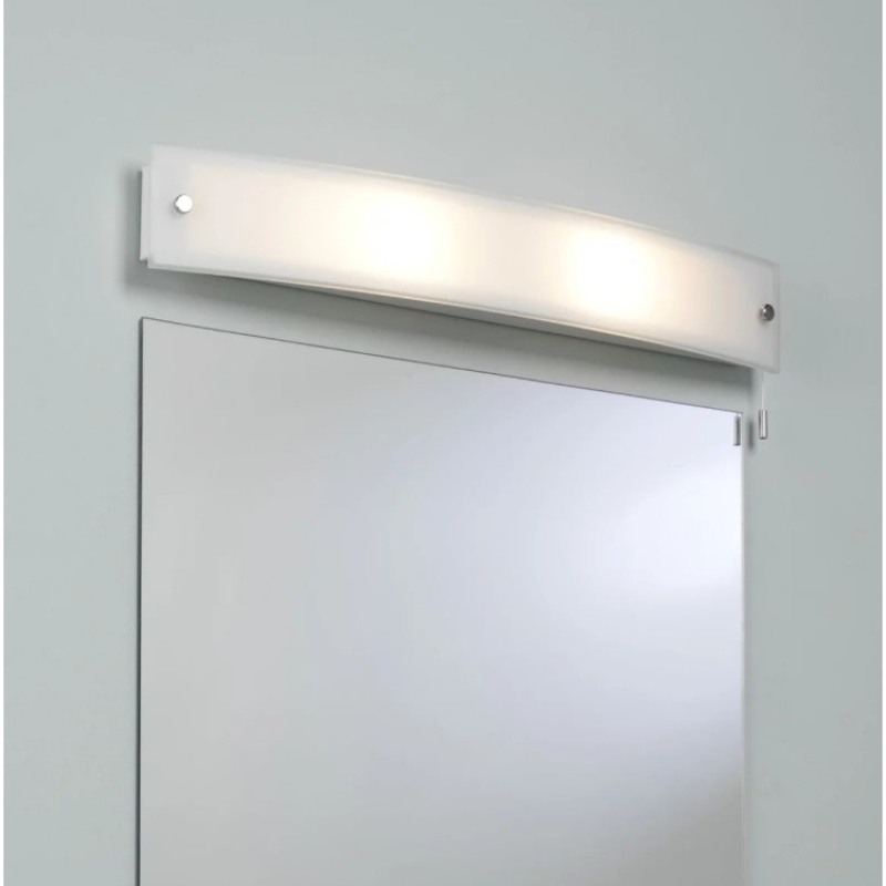 Curve Bathroom Over-mirror Wall-mounted Light - Pay Less for your High Quality Bathroom Wall Lights at Sparks