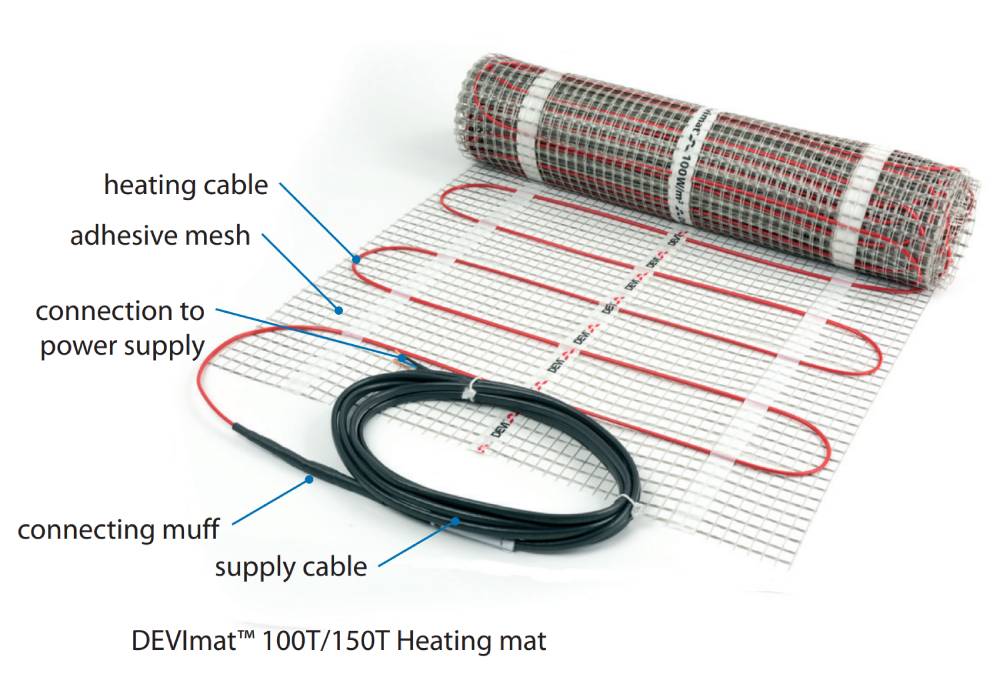 Heating cable and floor sensors resistance needs to be measured
