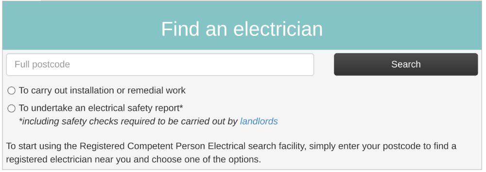 How to Find a Registered Electrician Near You in the UK