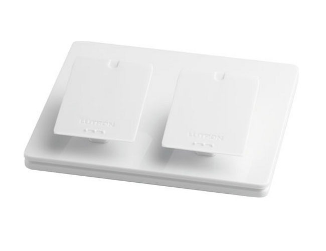 LPED2WH - Lutron L-PED2-WH Pico Double Tabletop Pedestal in Gloss White ...