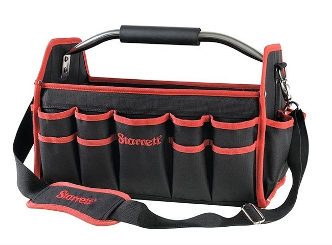 BGL - Starrett Large Tool Bag in Black with Large Storage Capacity and ...