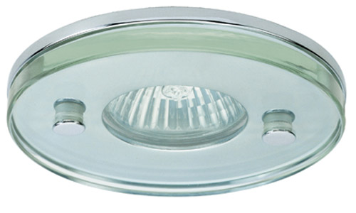 Guide to Bathroom Lighting, types of bathroom lights: General Lighting fittings(in the picture: Ice Round Downlight, bathroom round recessed light)