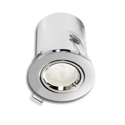 the Building Regulations 2000, L1A / L1B Compliance – What does it mean? - in the picture, Part L1 Aluminium 240V SGU10 13W Low Energy Fixed Fire Protection Downlight